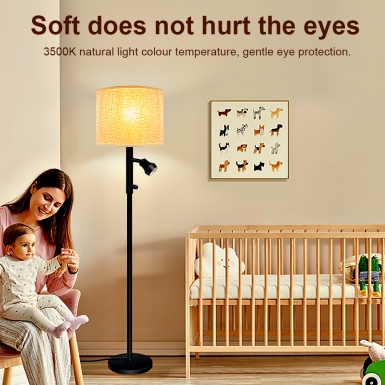 LED室内灯 - HCP035  直型子母落地灯